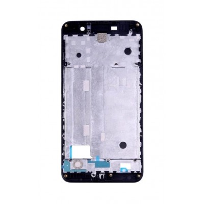 Lcd Frame Middle Chassis For Huawei Y6 Pro Black By - Maxbhi Com