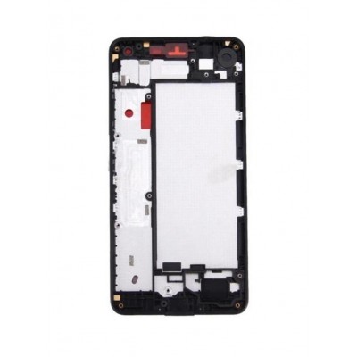 Lcd Frame Middle Chassis For Microsoft Lumia 650 Black By - Maxbhi Com