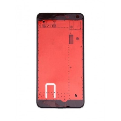 Lcd Frame Middle Chassis For Microsoft Lumia 650 Black By - Maxbhi Com