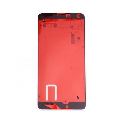 Lcd Frame Middle Chassis For Microsoft Lumia 650 White By - Maxbhi Com