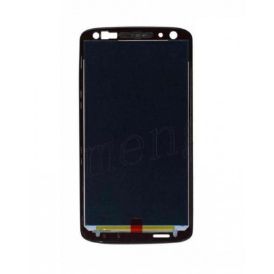 Lcd Frame Middle Chassis For Motorola Droid Turbo 2 Grey By - Maxbhi Com