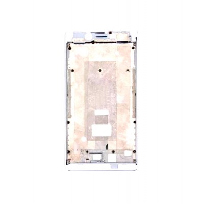 Lcd Frame Middle Chassis For Oppo Mirror 5 White By - Maxbhi Com