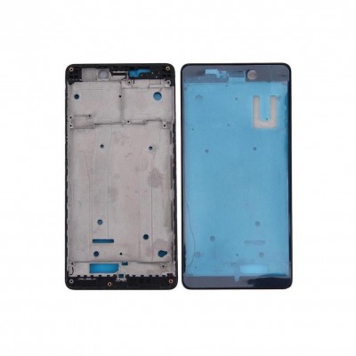 Lcd Frame Middle Chassis For Xiaomi Redmi 3x Black By - Maxbhi Com