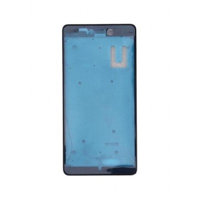 Lcd Frame Middle Chassis For Xiaomi Redmi 3x Black By - Maxbhi Com