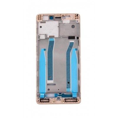 Lcd Frame Middle Chassis For Xiaomi Redmi 3x Gold By - Maxbhi Com