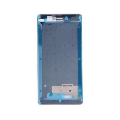 Lcd Frame Middle Chassis For Xiaomi Redmi 3x Grey By - Maxbhi Com