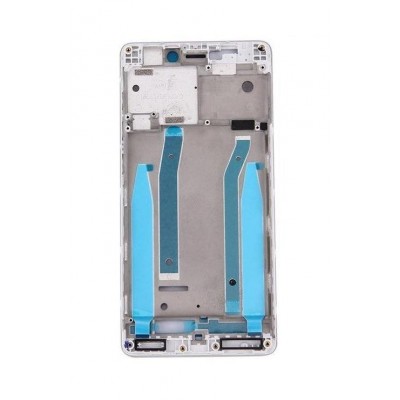 Lcd Frame Middle Chassis For Xiaomi Redmi 3x Grey By - Maxbhi Com