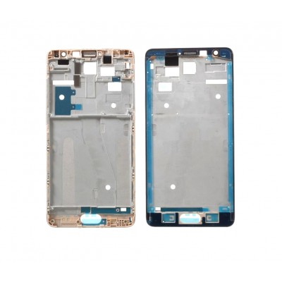 Lcd Frame Middle Chassis For Xiaomi Redmi Pro Gold By - Maxbhi Com