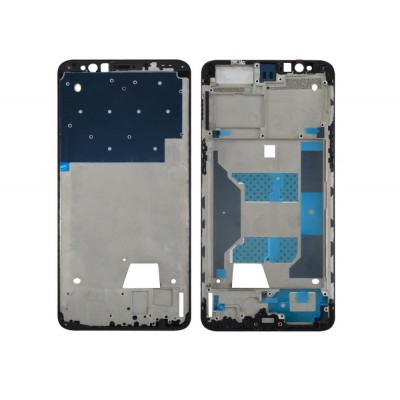 Lcd Frame Middle Chassis For Oppo R11s Black By - Maxbhi Com