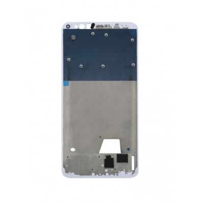 Lcd Frame Middle Chassis For Oppo R11s White By - Maxbhi Com