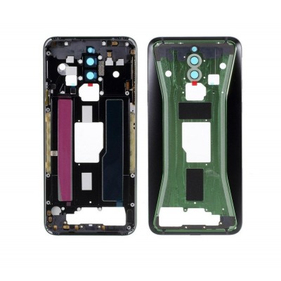 Lcd Frame Middle Chassis For Xiaomi Black Shark Helo Black By - Maxbhi Com