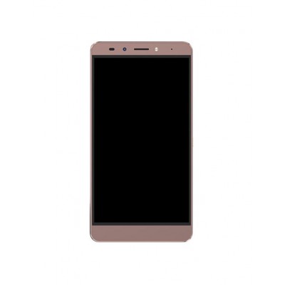 Lcd Frame Middle Chassis For Infinix Note 3 Black By - Maxbhi Com