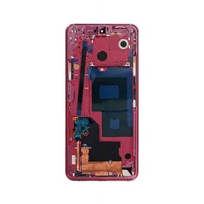 Lcd Frame Middle Chassis For Lg Q9 White By - Maxbhi Com