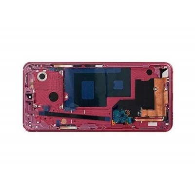 Lcd Frame Middle Chassis For Lg Q9 White By - Maxbhi Com