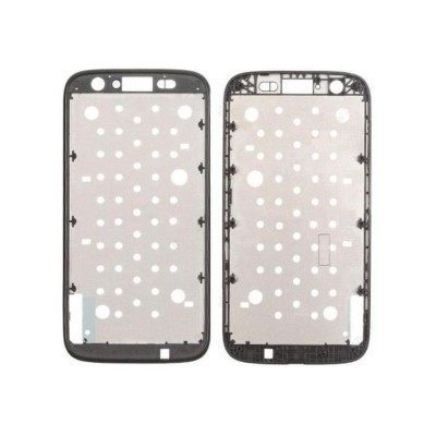 Lcd Frame Middle Chassis For Motorola Moto G Black By - Maxbhi Com