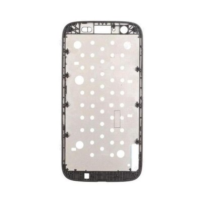 Lcd Frame Middle Chassis For Motorola Moto G Black By - Maxbhi Com
