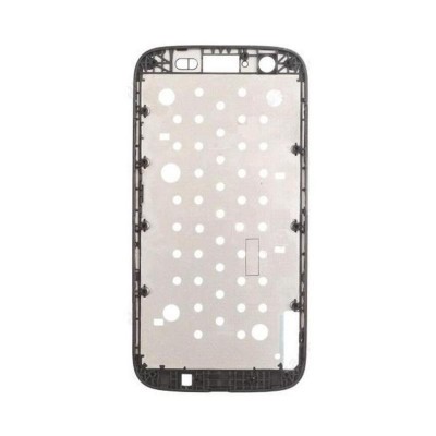 Lcd Frame Middle Chassis For Motorola Moto G Blue By - Maxbhi Com
