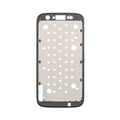 Lcd Frame Middle Chassis For Motorola Moto G Yellow By - Maxbhi Com