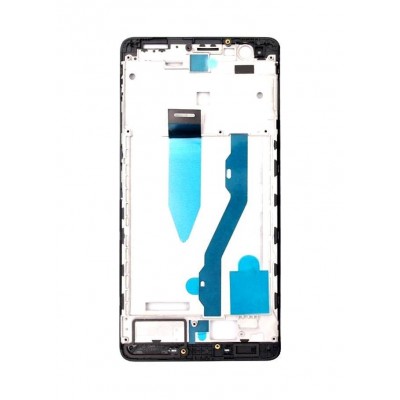 Lcd Frame Middle Chassis For Lenovo K5 Note Black By - Maxbhi Com