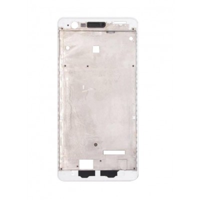 Lcd Frame Middle Chassis For Lenovo K5 Note White By - Maxbhi Com