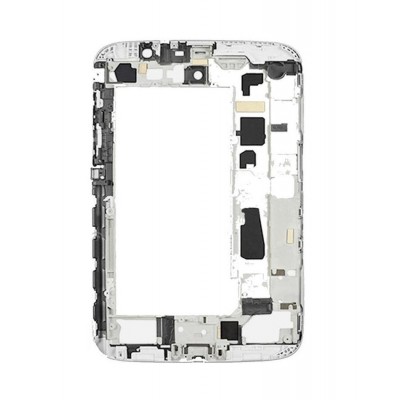 Lcd Frame Middle Chassis For Samsung Galaxy Note 8 0 32gb Wifi And 3g Silver By - Maxbhi Com