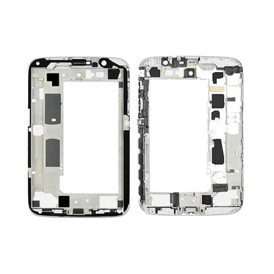 Lcd Frame Middle Chassis For Samsung Galaxy Note 8 0 Silver By - Maxbhi Com