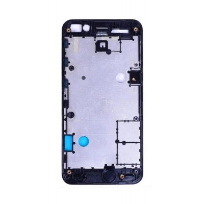 Lcd Frame Middle Chassis For Asus Zenfone 4 Blue By - Maxbhi Com