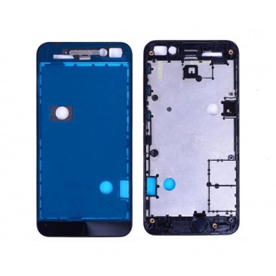 Lcd Frame Middle Chassis For Asus Zenfone 4 Red By - Maxbhi Com