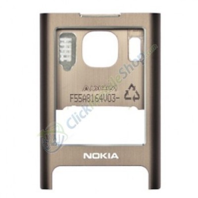 Front Cover For Nokia 6500 classic - Brown