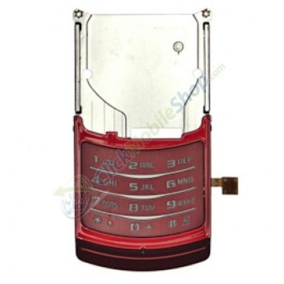 Front Cover For Samsung Metro 5200 - Red