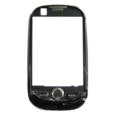 Front Cover For Samsung S3650 Corby Genio Touch - Black