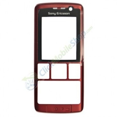 Front Cover For Sony Ericsson K610i - Red