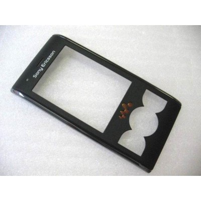 Front Cover For Sony Ericsson W595 - Black