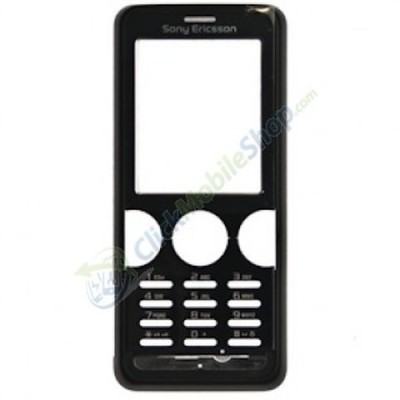 Front Cover For Sony Ericsson W610i - Black