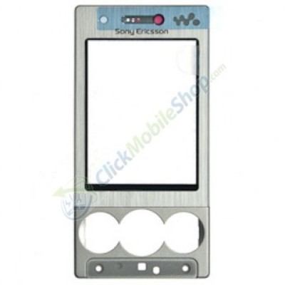 Front Cover For Sony Ericsson W705 - Silver