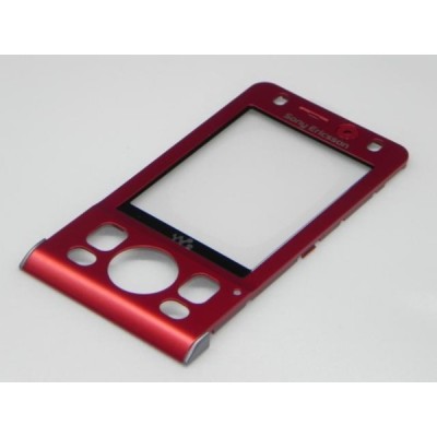 Front Cover For Sony Ericsson W910i HSDPA - Red