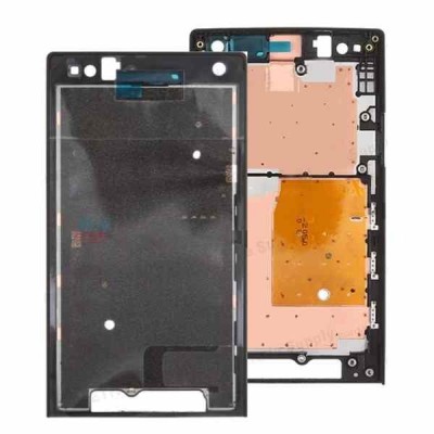 Front Cover For Sony Ericsson Xperia Nozomi - Black