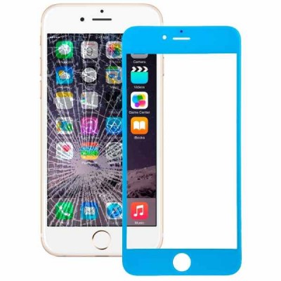 Front Glass Lens For Apple iPhone 6 Plus - Blue