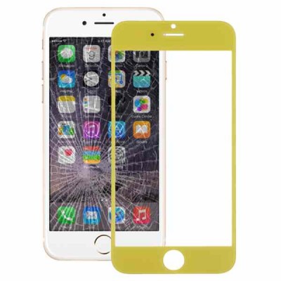 Front Glass Lens For Apple iPhone 6 - Yellow