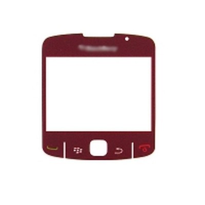 Front Glass Lens For BlackBerry Curve 8520 - Red