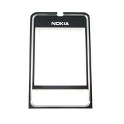 Front Glass Lens For Nokia 3250 - Black