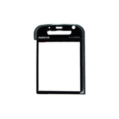 Front Glass Lens For Nokia 5730 XpressMusic - Black