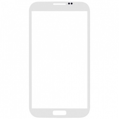Front Glass Lens For Samsung Galaxy Note II N7100 - White