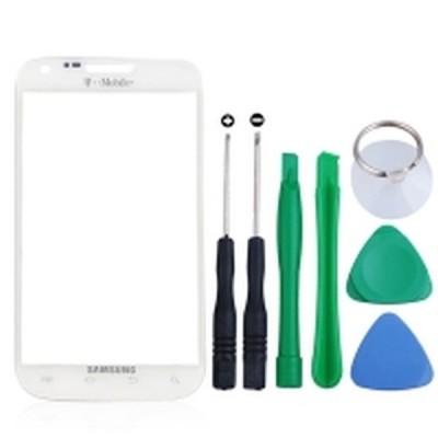 Front Glass Lens For Samsung Galaxy S II T989 - White