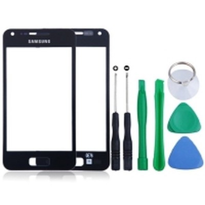 Front Glass Lens For Samsung I9070 Galaxy S Advance - Black