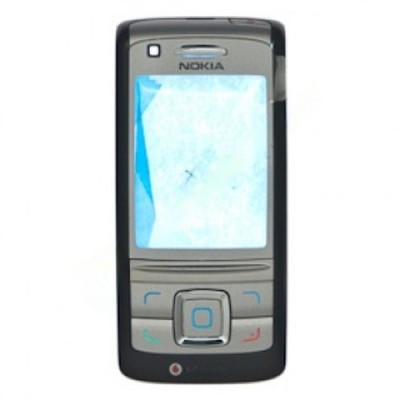 Front Cover For Nokia 6280 Black - Maxbhi Com