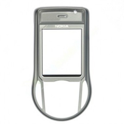 Front Cover For Nokia 6630 Silver - Maxbhi Com
