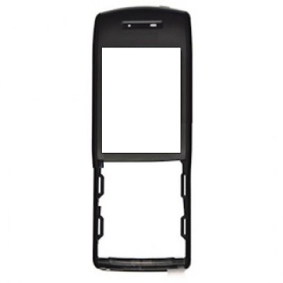 Front Cover For Nokia E50 Black - Maxbhi Com