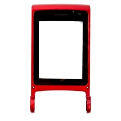 Front Cover For Nokia N76 Red - Maxbhi Com
