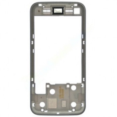 Front Cover For Nokia N81 Silver - Maxbhi Com